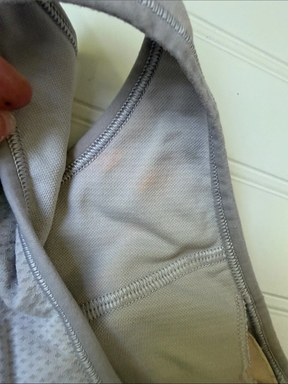 (257)lululemon athletica High-Neck Sports Bra - Light Lavender Gray